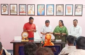 चित्रकोट विधायक श्री विनायक गोयल ने स्व-गणना कार्य को किया पूर्ण