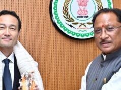 मुख्यमंत्री विष्णु देव साय से जापान दूतावास के राजनीतिक मामलों के मंत्री आबे नोरिआकि ने की सौजन्य मुलाकात