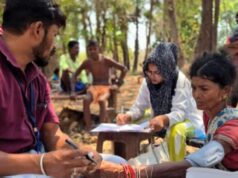 घने जंगलों और नदी-नालों को पार कर स्वास्थ्य दूतों ने बचाई दो मासूमों की जान