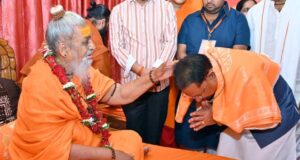 तेंदुवा धाम में श्रीराम कथा का भव्य शुभारंभ: मुख्यमंत्री श्री विष्णु देव साय ने लिया संतों का आशीर्वाद