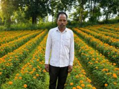 फूलों की खुशबू से महकी किस्मत ईश्वरचरण पैकरा का