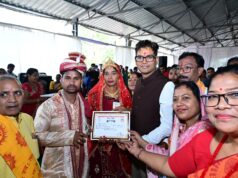 सामूहिक विवाह सामाजिक समरसता, सादगी और दहेज प्रथा के खिलाफ सशक्त संदेश है : वित्त मंत्री श्री ओ.पी. चौधरी