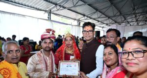 सामूहिक विवाह सामाजिक समरसता, सादगी और दहेज प्रथा के खिलाफ सशक्त संदेश है : वित्त मंत्री श्री ओ.पी. चौधरी