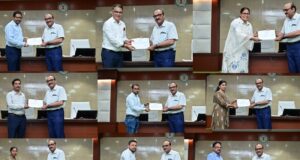 प्रशासनिक दक्षता का सम्मान मुख्य सचिव ने ई-ऑफिस और समयबद्धता के लिए अधिकारियों-कर्मचारियों को नवाजा