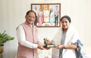 Chhattisgarh Chief Minister Vishnu Deo Sai Pays Courtesy Visit to Delhi Chief Minister Rekha Gupta
