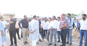 उप मुख्यमंत्री श्री अरुण साव ने 308 करोड़ की लागत से बन रहे केशकाल घाट बायपास रुट का किया निरीक्षण