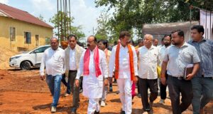 उप मुख्यमंत्री श्री अरुण साव ने शहरी विकास योजनाओं का किया सघन निरीक्षण