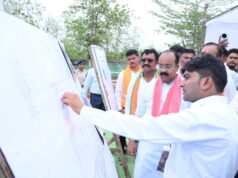 मिशन अमृत के तहत निर्माणाधीन इंटेक-वेल और वाटर ट्रीटमेंट प्लांट का लिया जायजा, स्पोर्ट्स कॉम्प्लेक्स का काम भी देखा