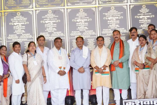 मुख्यमंत्री विष्णु देव साय ने जांजगीर-चांपा जिले में 295 करोड़ रुपये से अधिक के 341 विकास कार्यों का किया लोकार्पण एवं भूमिपूजन