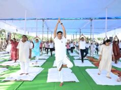 योग हमारी सांस्कृतिक विरासत और स्वस्थ जीवन का आधार है : वित्त मंत्री ओ.पी. चौधरी