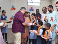 बेटियों के सपनों को मिली नई उड़ान, शाला प्रवेश उत्सव में शामिल हुए पर्यटन एवं संस्कृति मंत्री राजेश अग्रवाल