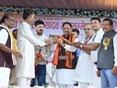 Modi’s guarantees, good governance and welfare measures are transforming Chhattisgarh, says Shri Vishnu Deo Sai; announces Rs 15 lakh for Jheriya Yadav community hall in Raipur