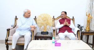 मुख्यमंत्री विष्णुदेव साय से लघु उद्योग भारती के प्रतिनिधिमंडल ने की सौजन्य मुलाकात : 14वें इंडिया इंडस्ट्रियल फेयर की तैयारियों पर हुई चर्चा