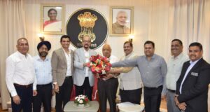 राज्यपाल डेका से निजी विश्वविद्यालयों के पदाधिकारियों ने की भेंट