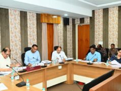 लोक निर्माण विभाग के सचिव ने जेलों में निर्माणाधीन कार्यों की प्रगति की समीक्षा की