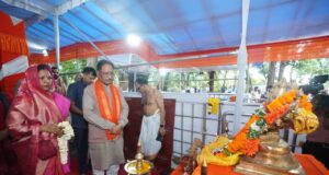 मुख्यमंत्री विष्णुदेव साय ने भोरमदेव धाम में की पूजा-अर्चना, प्रदेश की सुख-समृद्धि के लिए की मंगलकामना