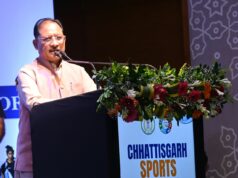 मुख्यमंत्री विष्णु देव साय छत्तीसगढ़ में पहली बार आयोजित स्पोर्ट्स कॉन्क्लेव में हुए शामिल