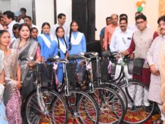 शिक्षा से ही होता है सशक्त राष्ट्र का निर्माण, बड़े लक्ष्य तय कर पूरी निष्ठा से करें पढ़ाई: मंत्री टंक राम वर्मा