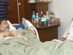 स्वास्थ्य लाभ ले रहे जगदलपुर विधायक किरण सिंह देव से मिले मुख्यमंत्री विष्णुदेव साय